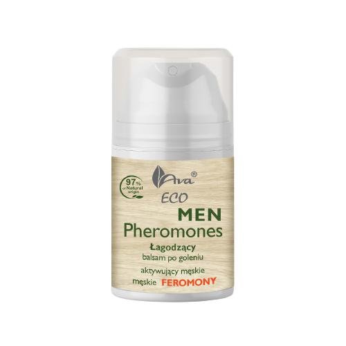 Ava Eco Men Pheromones łagodzący balsam po goleniu aktywujący meskie feromony 50ml