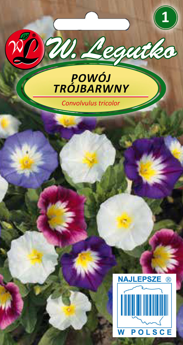 Legutko sp. z o.o Nasiona Powój trójbarwny mieszanka, 2g