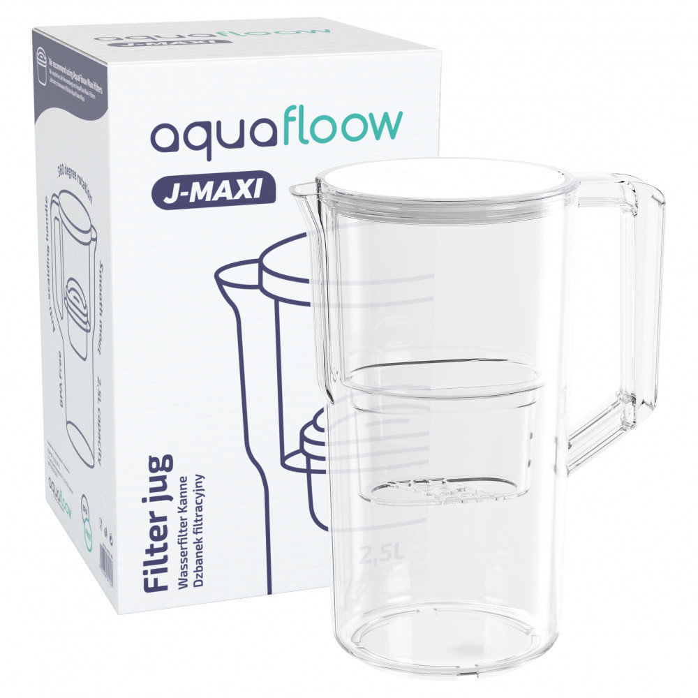 Aquafloow J-Maxi Dzbanek Filtrujący Na Wodę 2,5L Kolor Biały