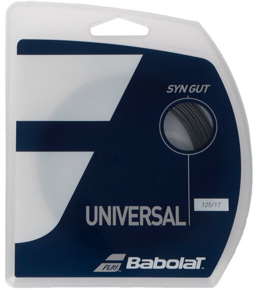 Naciąg Tenisowy Babolat Syn Gut Universal 1.25 Czarny