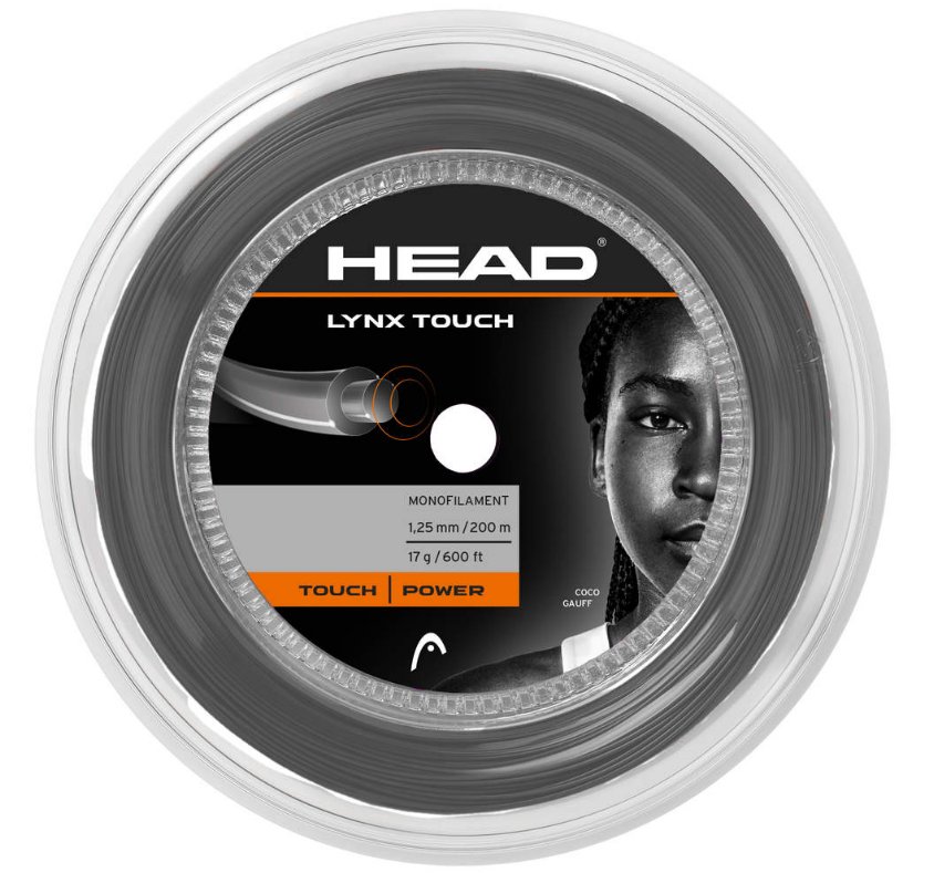 Naciąg Tenisowy Head Lynx Touch (1.25) Ze Szpuli Szary
