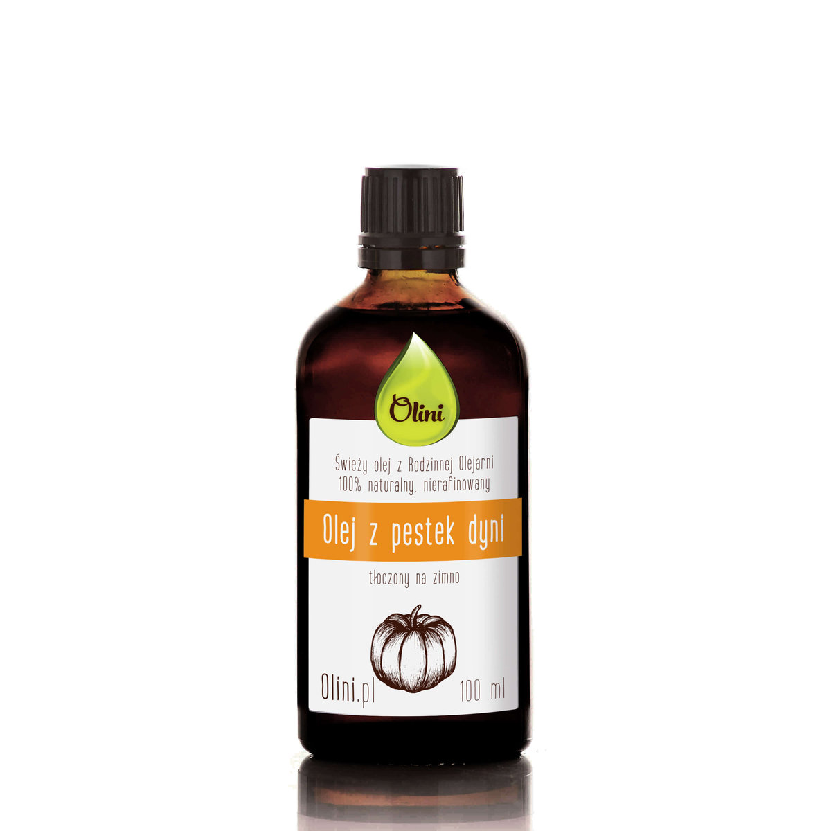 Olej Z Pestek Dyni 100 Ml Olini