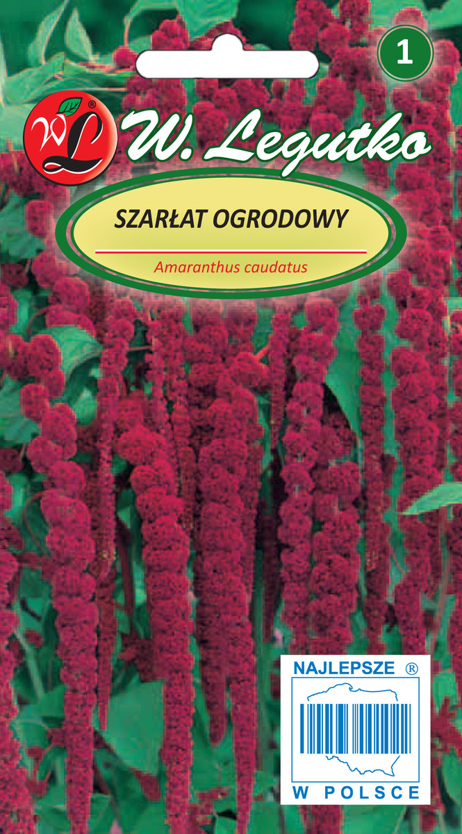 Legutko sp. z o.o Nasiona Szarłat zwisły czerwony, 1g