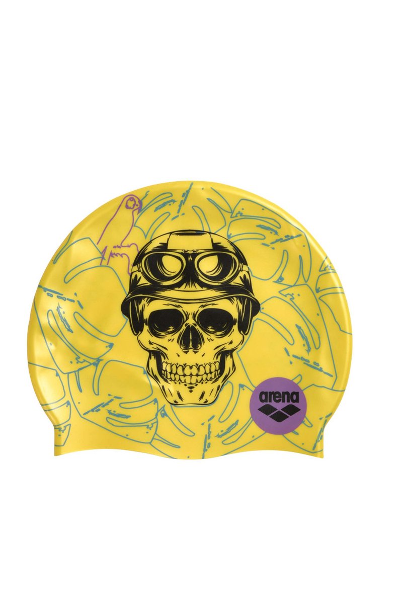 Czepek Pływacki Na Basen Arena Crazy Driving Skull