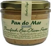 PAN DO MAR (rybołówstwo zrównoważone) Pate z tuńczyka i BIO oliwek (słoik) - Pan Do Mar - 125g BP-8412439286917