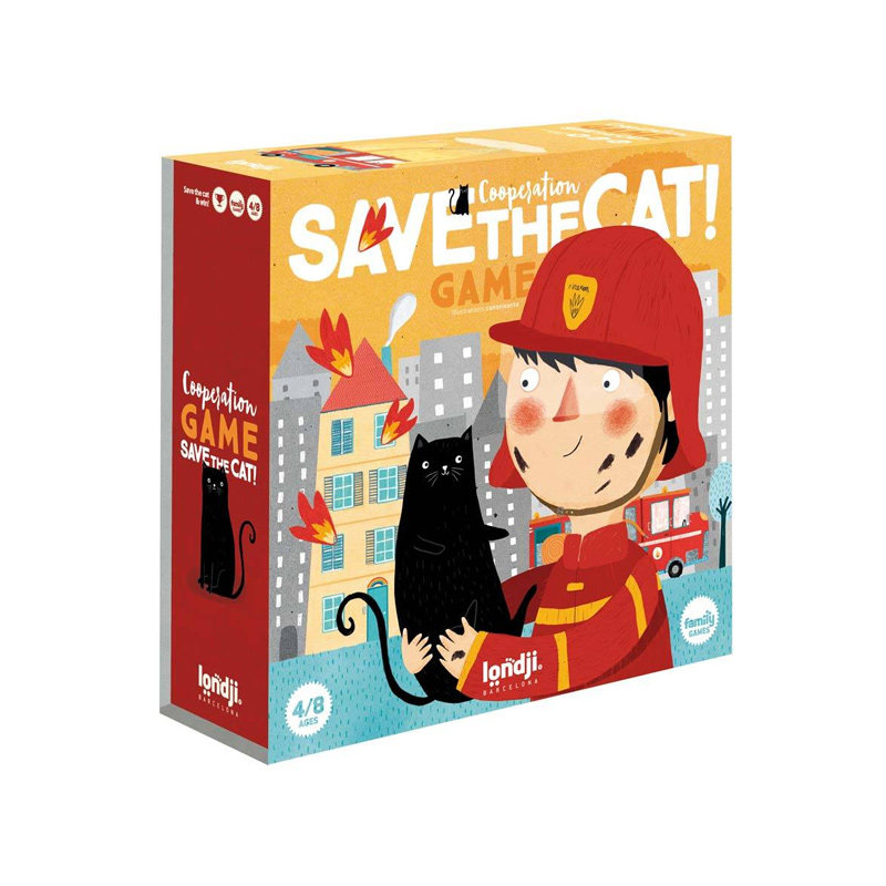 Gra kooperacyjna Save the cat (Uratuj Kotka)