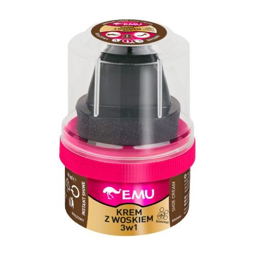 Emu Krem Z Woskiem Do Butów 3W1 Brązowy, 50Ml