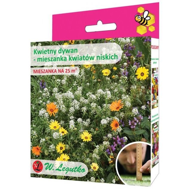 Nasiona Kwietny Dywan - Mieszanka Kwiatów Niskich 125G