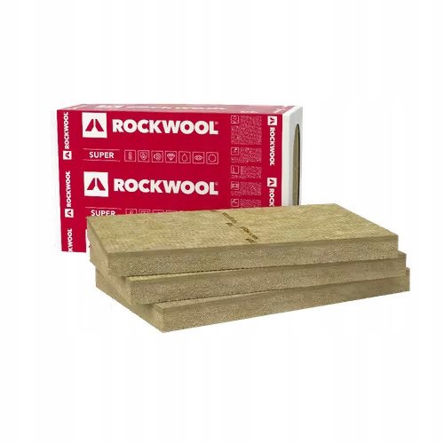 Wełna Fasadowa Rockwool Super Płyta 100X60X16 Cm