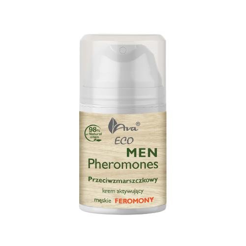 Ava Labolatorium Eco Men Pheromones przeciwzmarszczkowy krem do twarzy aktywujący męskie feromony 50ml