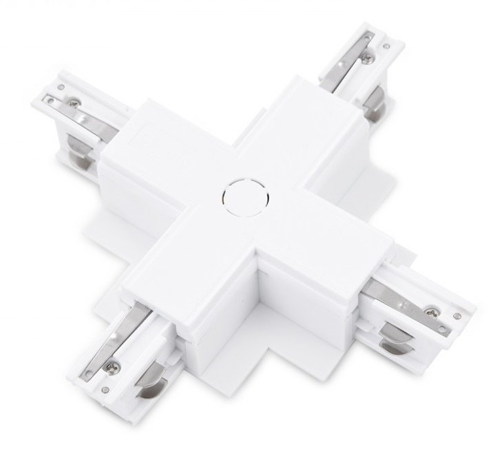 Azzardo Track 3Line X Connector Gips white) AZ4301