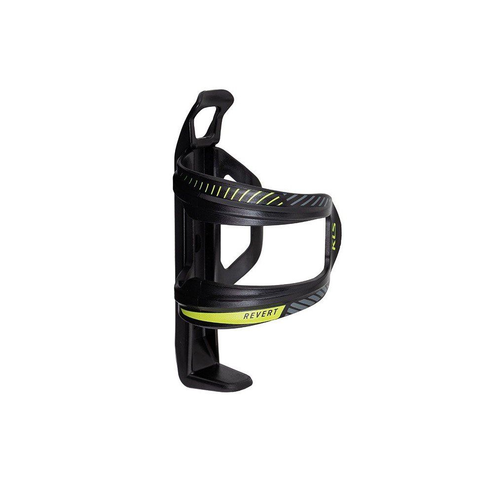 Koszyk bidonu KELLYS REVERT plast. czarno-seledyn /lime/
