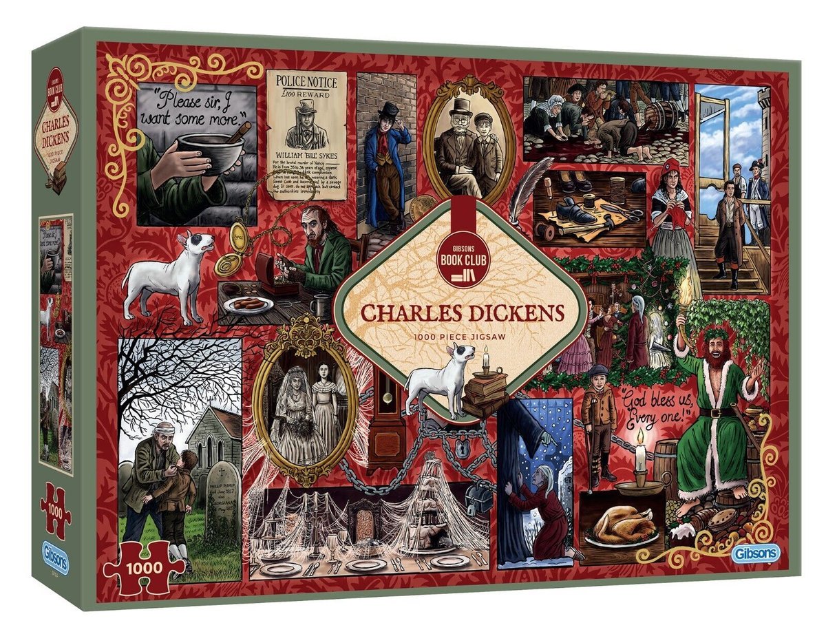 Puzzle, Klub Książki Charles Dickens, 1000 el.