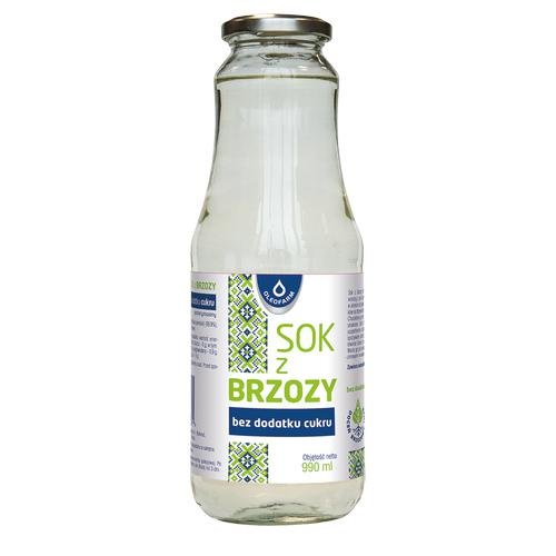 OLEOFARM SP. Z O.O. Oleofarm sok z brzozy bez dodatku cukru 990 ml 8707903