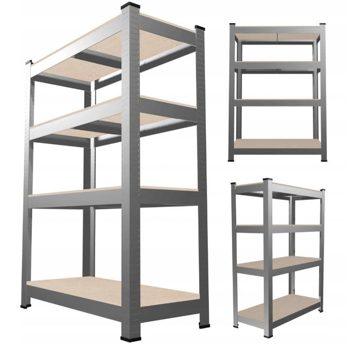 Regał Magazynowy Garażowy Metalowy 2W1 150X70X30