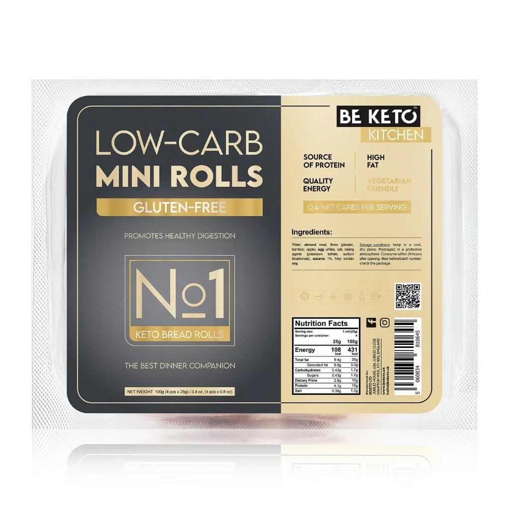 Beketo Keto Bułeczki Bezglutenowe - 100 G