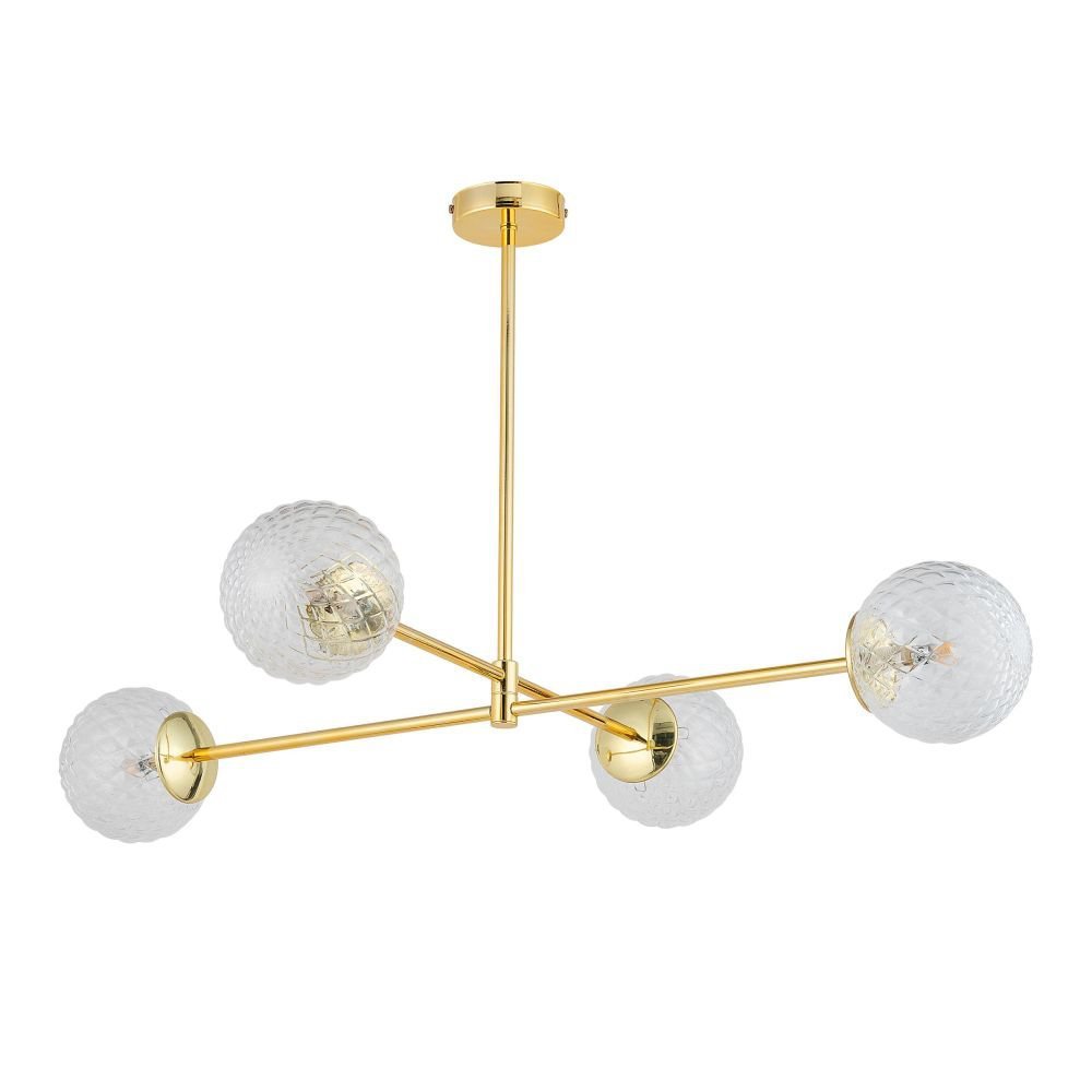 Cadix lampa sufitowa złota TK/4605 TK Lighting