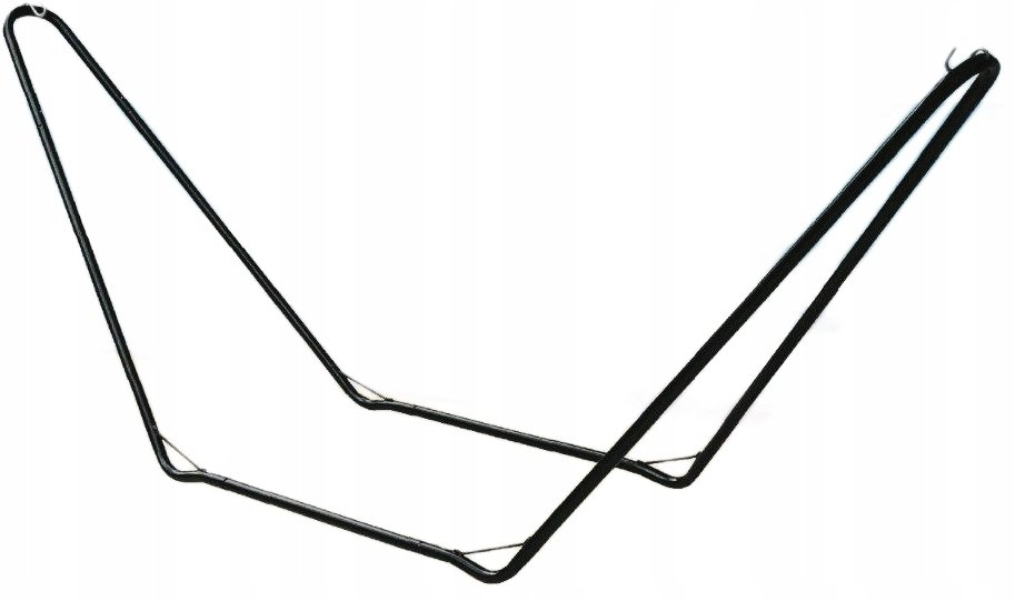 Stelaż Na Hamak Ogrodowy Pojedynczy Metalowy 300X72X110Cm
