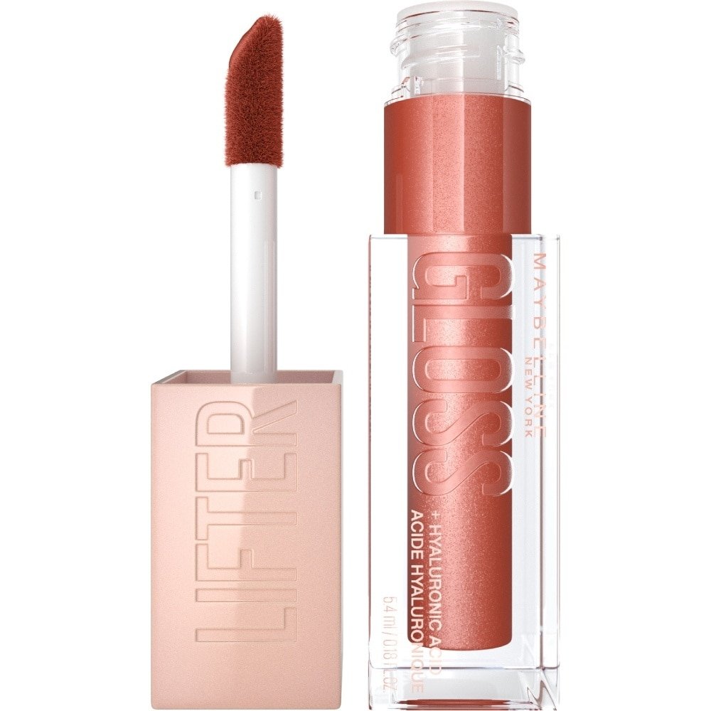 Maybelline LIFTER GLOSS + HYALURONIC ACID - Błyszczyk do ust z kwasem hialuronowym i witaminą E - 5,4 ml - 009 - TOPAZ