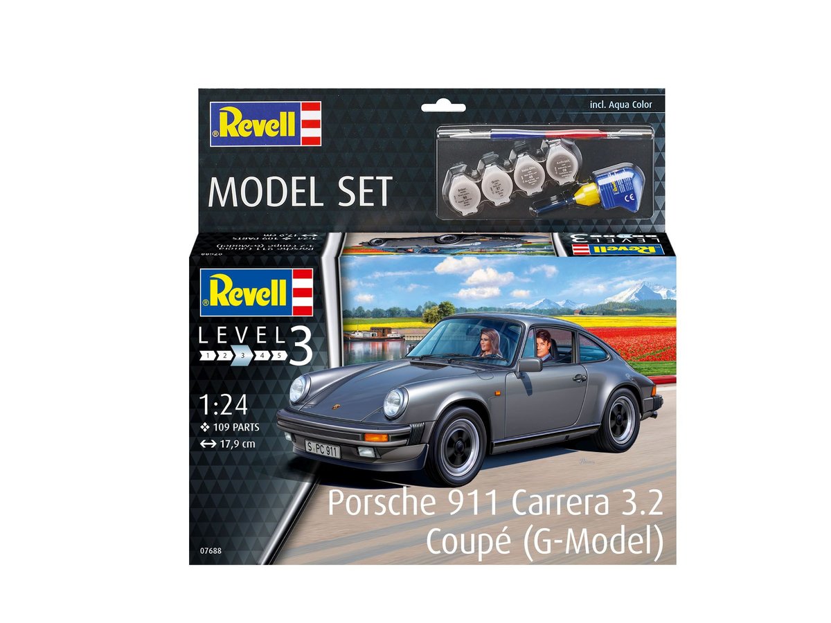 Revell Model Do Sklejania Porsche 911 Carrera 3.2 67688