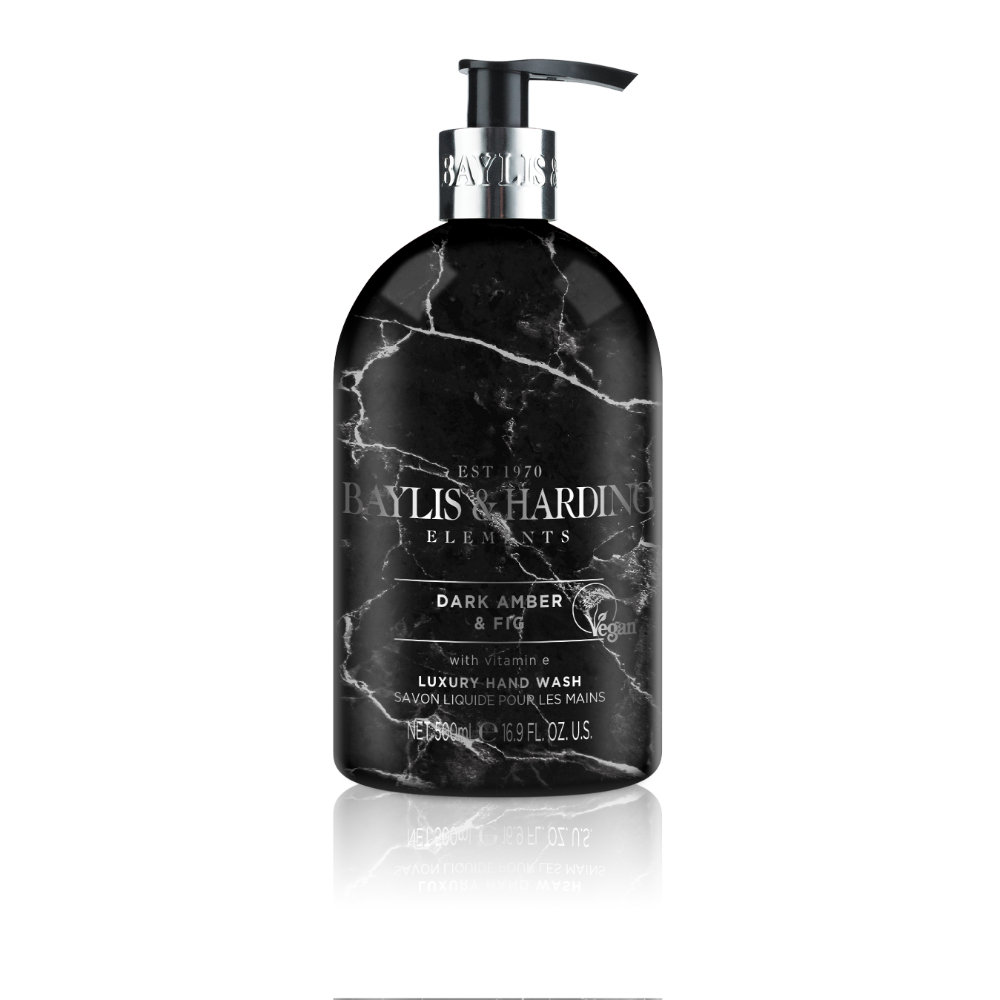 Baylis & Harding Elements Dark Amber & Fig Hand Wash 500ml - Mydło do rąk  500 ml