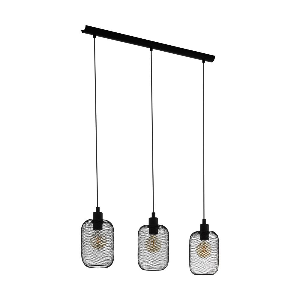 Eglo 43333 - Żyrandol na lince WRINGTON 3xE27/60W/230V