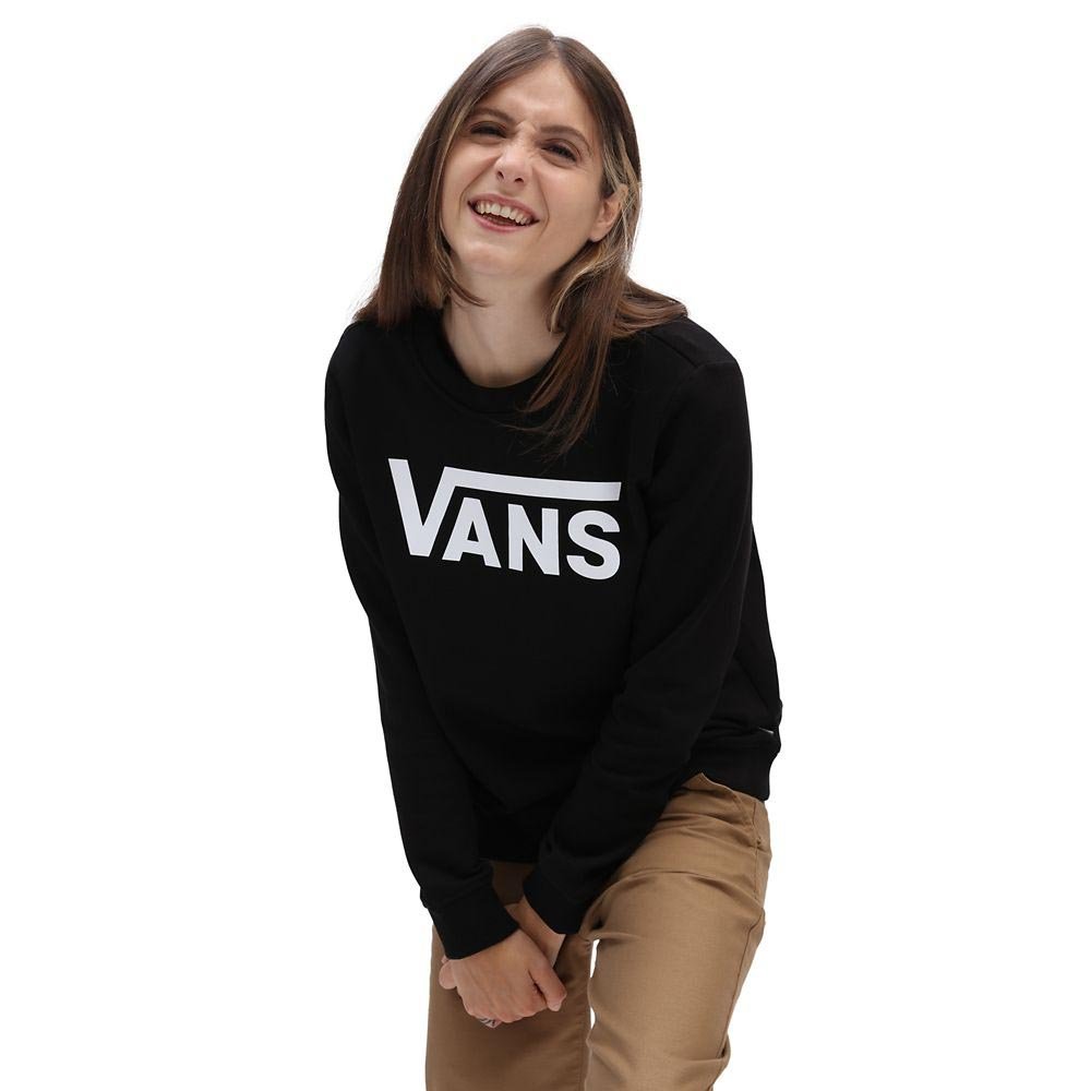 Bluza damska Vans Classic V Crew Czarna (VN0A4S97BLK)