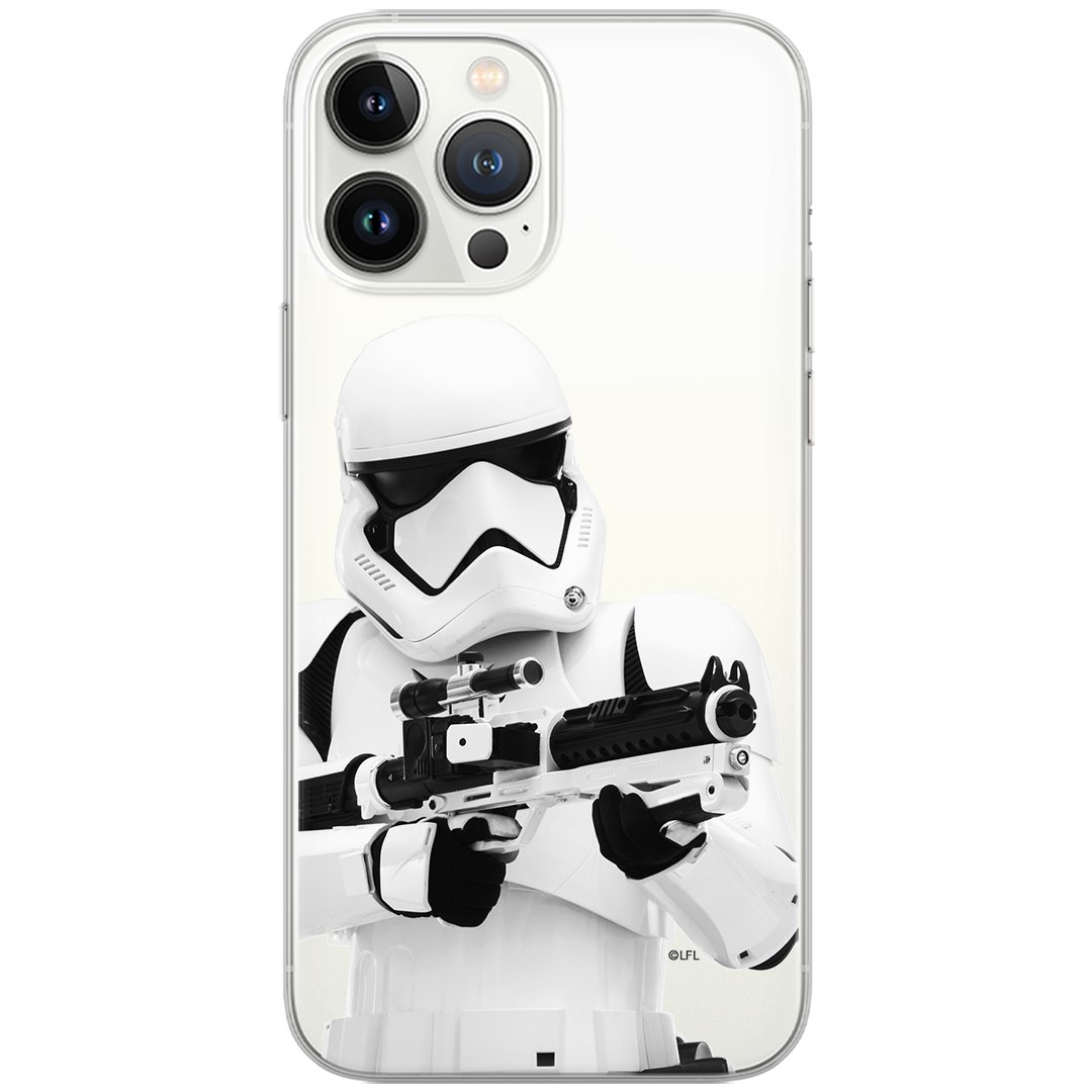 Etui Star Wars dedykowane do Iphone 14 PRO MAX wzór: Szturmowiec 007 oryginalne i oficjalnie licencjonowane