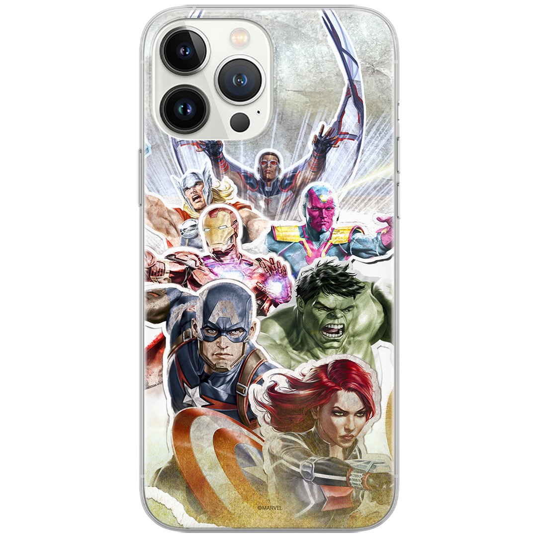 Etui dedykowane do IPHONE 13 PRO MAX wzór:  Avengers 010 oryginalne i oficjalnie licencjonowane