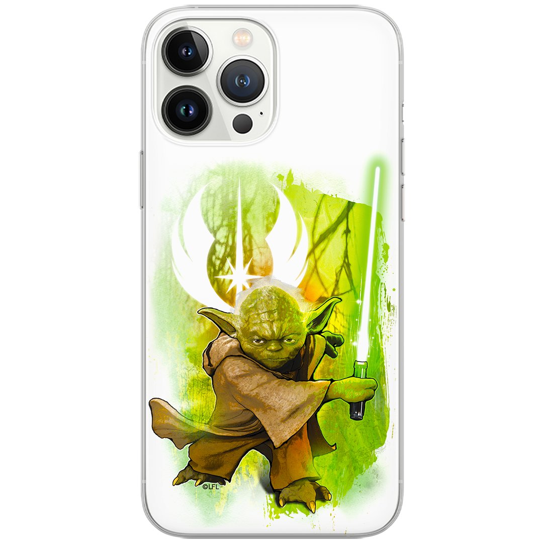 Etui Star Wars dedykowane do Iphone 14 PRO MAX wzór: Yoda 005 oryginalne i oficjalnie licencjonowane