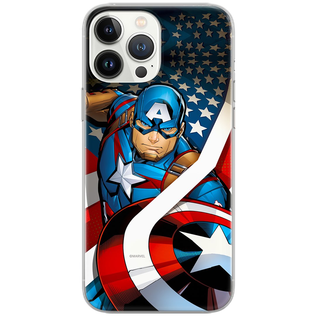 Etui dedykowane do IPHONE 12 PRO MAX wzór:  Kapitan Ameryka 004 oryginalne i oficjalnie licencjonowane