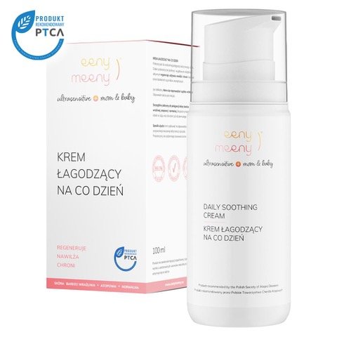 Eeny meeny Eeny meeny Krem Łagodzący Na Co Dzień Idealny pod makijaż mamy jak i pielęgnacji ciała niemowlęcia 100 ml