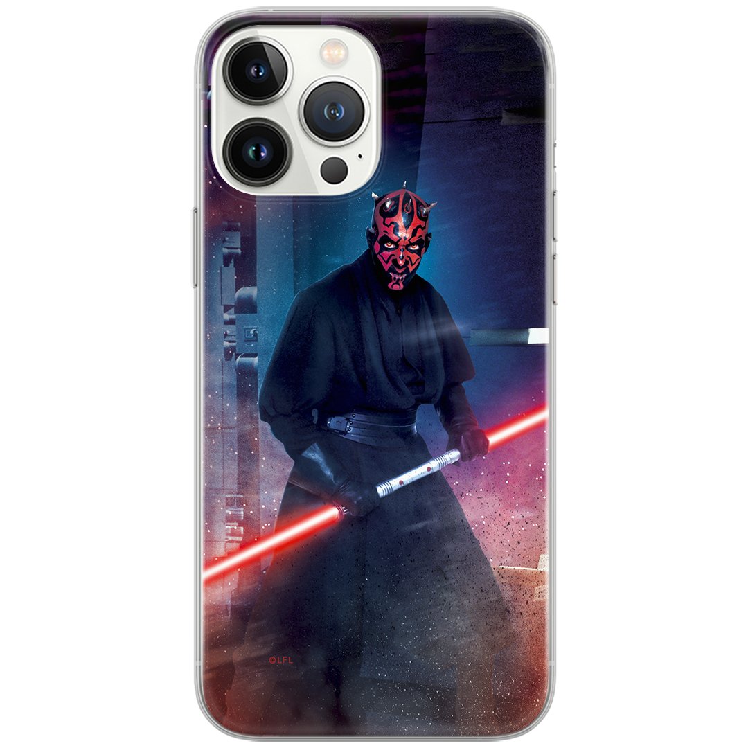 Etui Star Wars dedykowane do Iphone 14 PRO wzór: Darth Maul 001 oryginalne i oficjalnie licencjonowane