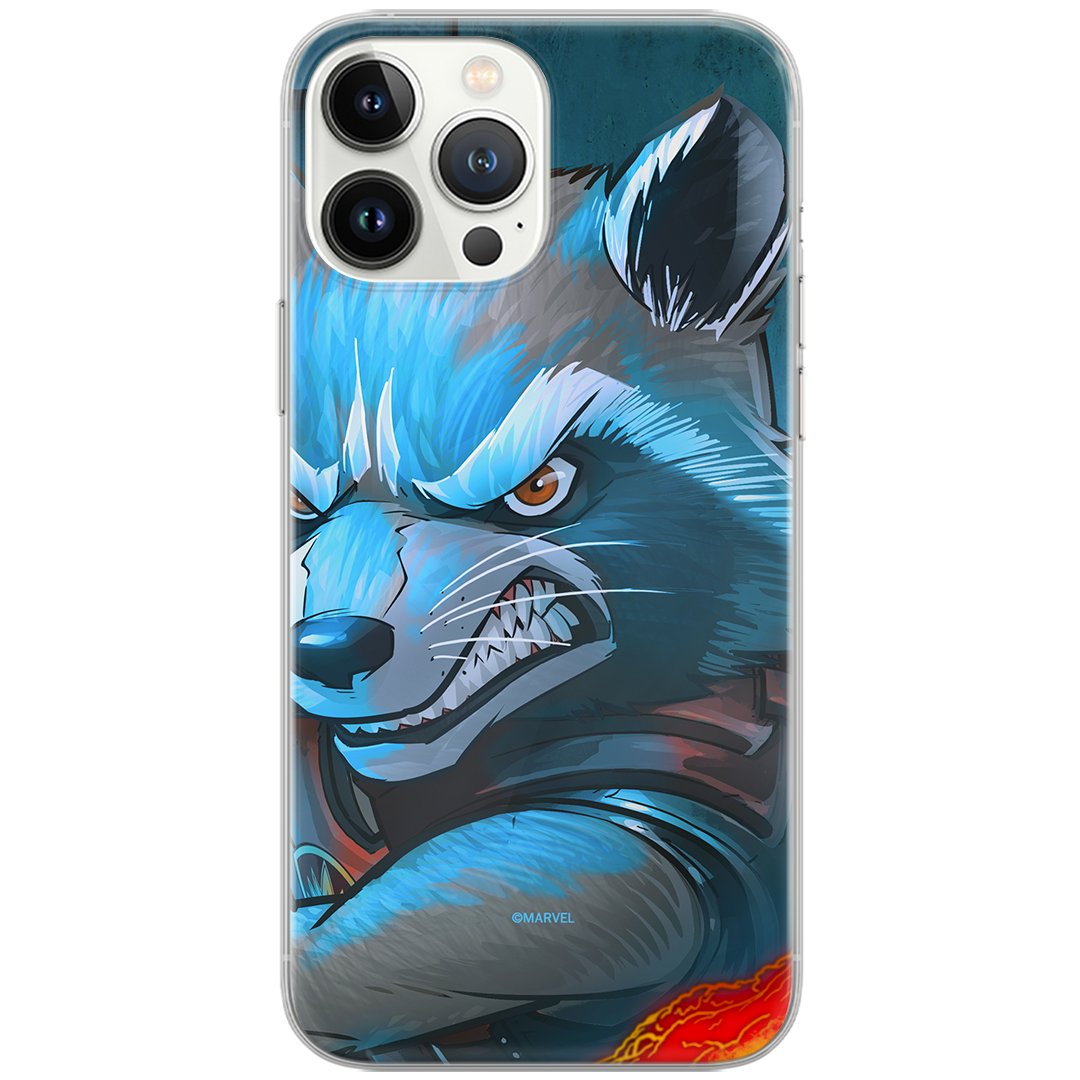 Etui Marvel dedykowane do Iphone 14 PRO wzór: Rocket 005 oryginalne i oficjalnie licencjonowane