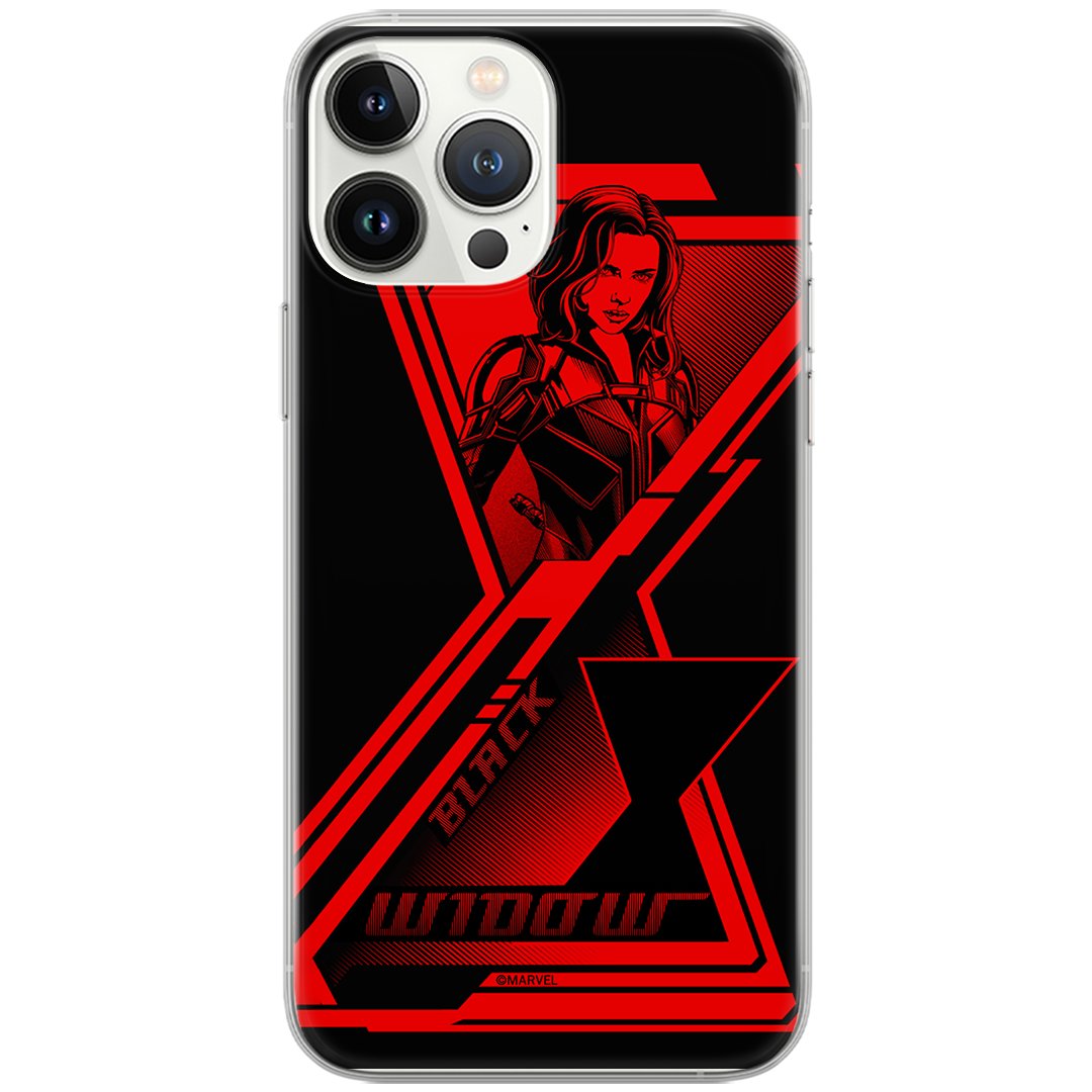 ERT GROUP Oryginalne i oficjalnie licencjonowane etui Marvel czarne Witwe na telefon komórkowy do iPhone XR, etui, etui, pokrowiec z tworzywa sztucznego TPU, chroni przed uderzeniami i zarysowaniami MPCBWIDOW3879