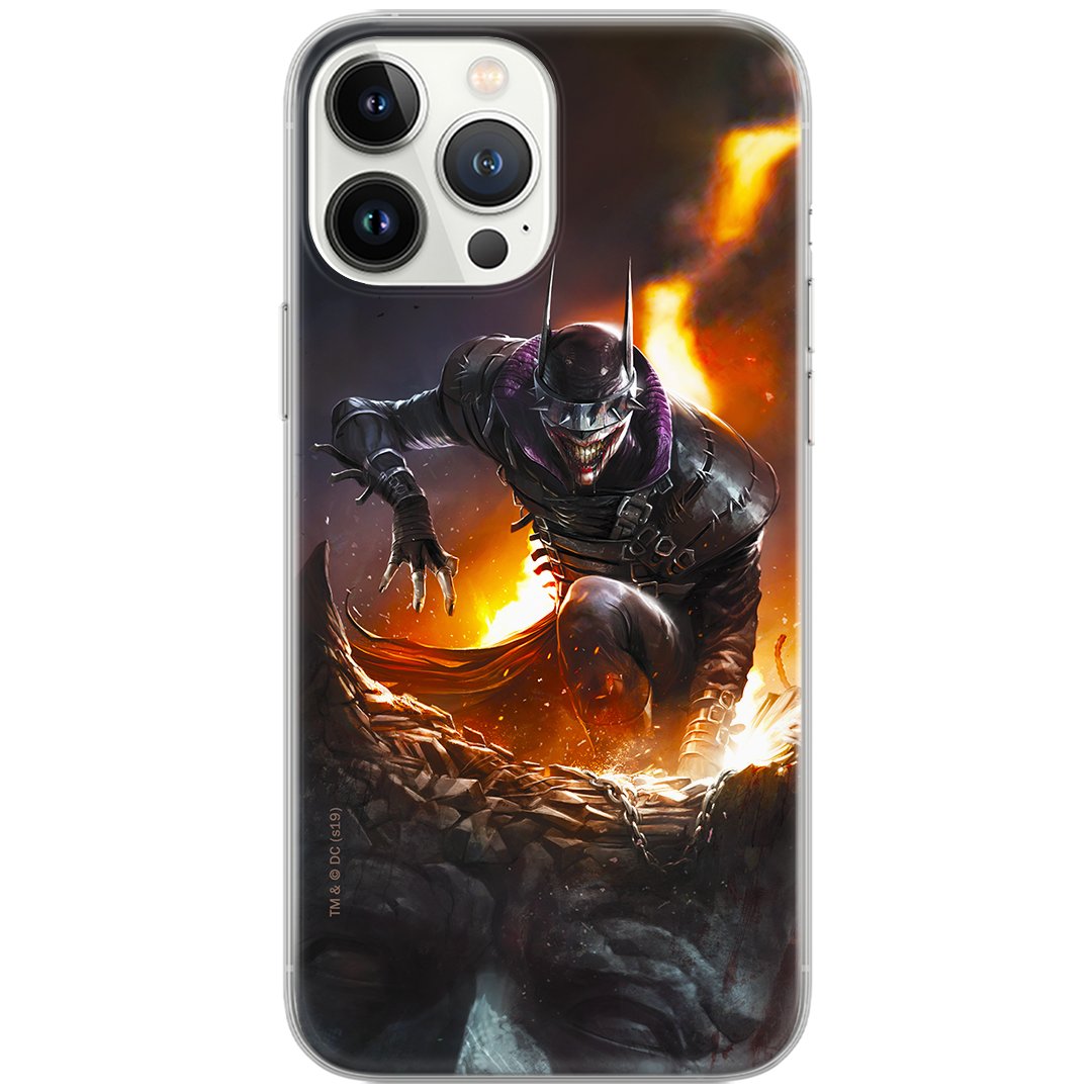 Etui DC dedykowane do Iphone 14 wzór: Batman Who Laughs 001 oryginalne i oficjalnie licencjonowane