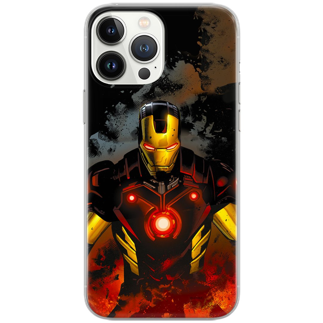 Etui dedykowane do IPHONE 13 wzór:  Iron Man 014 oryginalne i oficjalnie licencjonowane