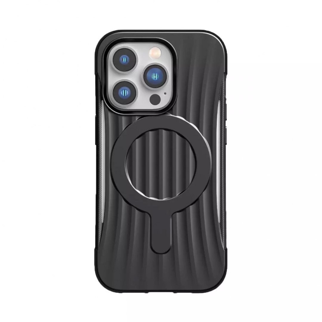 Raptic X-Doria Clutch Built Case etui iPhone 14 Pro z MagSafe pokrowiec plecki czarny
