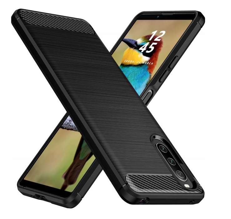 Etui Pancerne KARBON Sony XPERIA 10 IV czarny