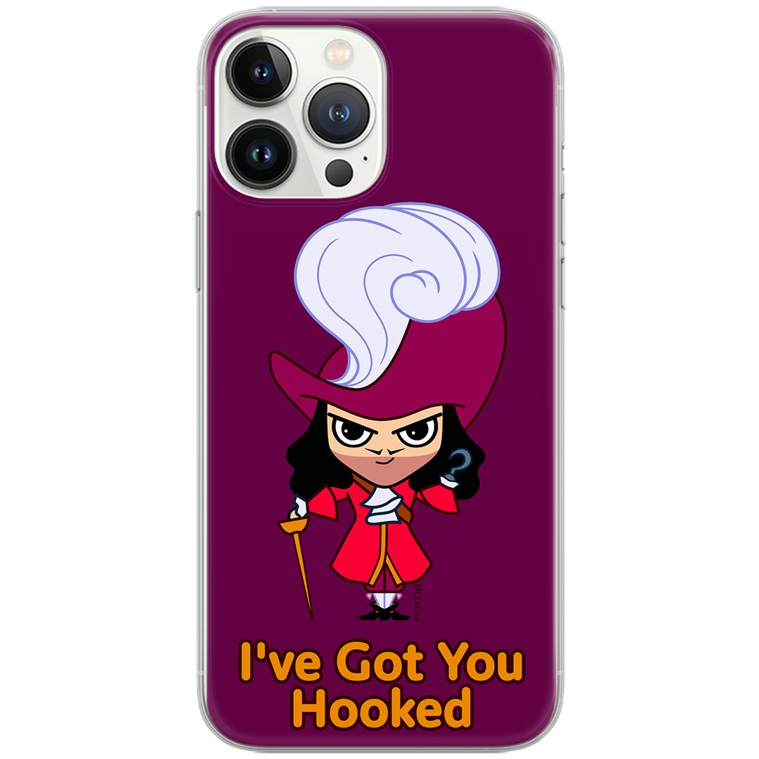 Etui dedykowane do IPHONE 13 wzór:  Kapitan Hak 001 oryginalne i oficjalnie licencjonowane