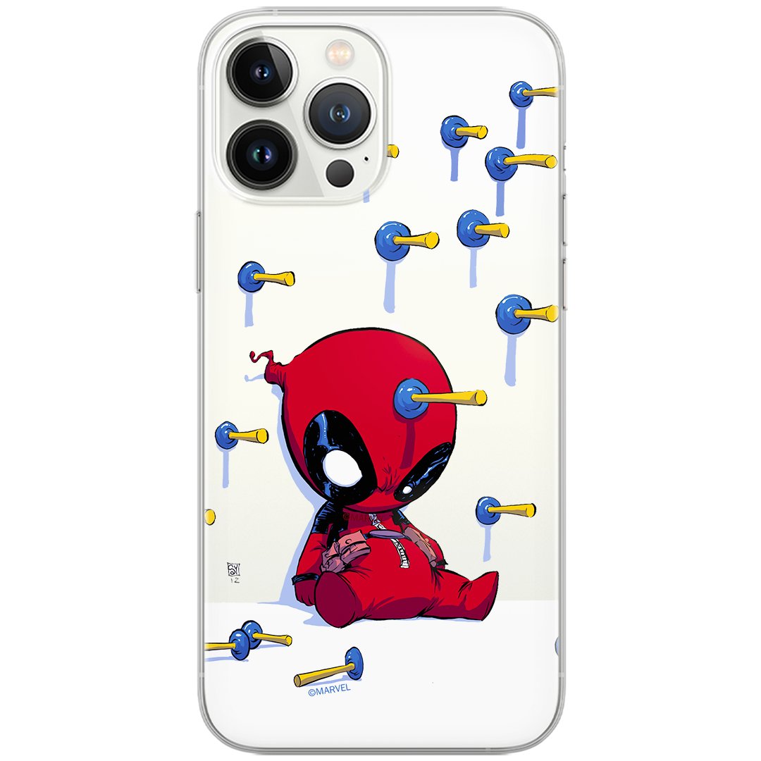 Etui Marvel dedykowane do Iphone 14 PRO MAX wzór: Deadpool 005 oryginalne i oficjalnie licencjonowane