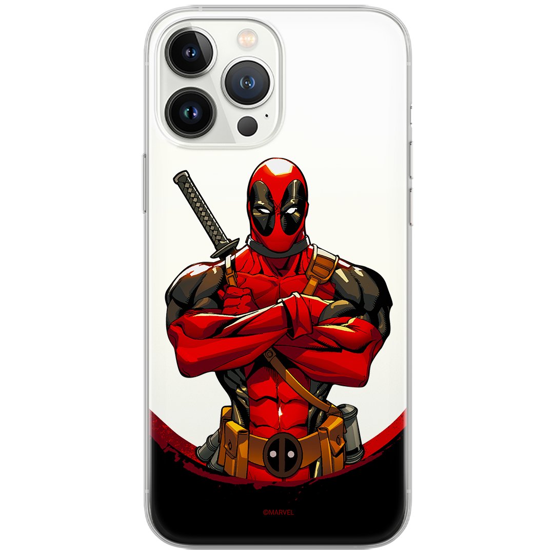 Etui Marvel dedykowane do Iphone 14 wzór: Deadpool 006 oryginalne i oficjalnie licencjonowane