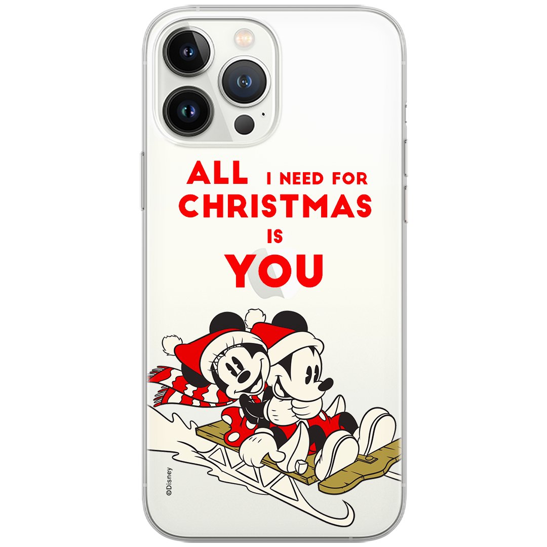 Etui Disney dedykowane do Iphone 14 PLUS wzór: Mickey i Minnie 015 oryginalne i oficjalnie licencjonowane