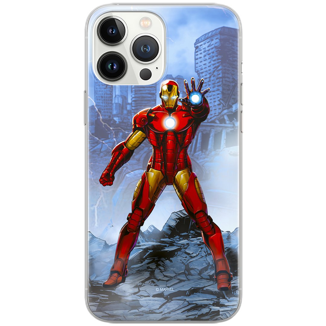 Etui Marvel dedykowane do Iphone 14 wzór: Iron Man 006 oryginalne i oficjalnie licencjonowane