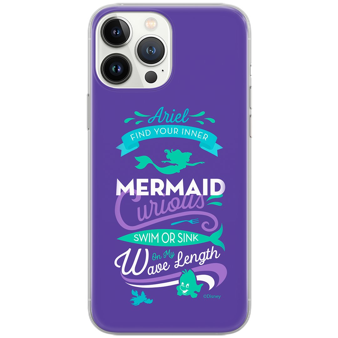 Etui Disney dedykowane do Iphone 14 PRO wzór: Ariel 002 oryginalne i oficjalnie licencjonowane