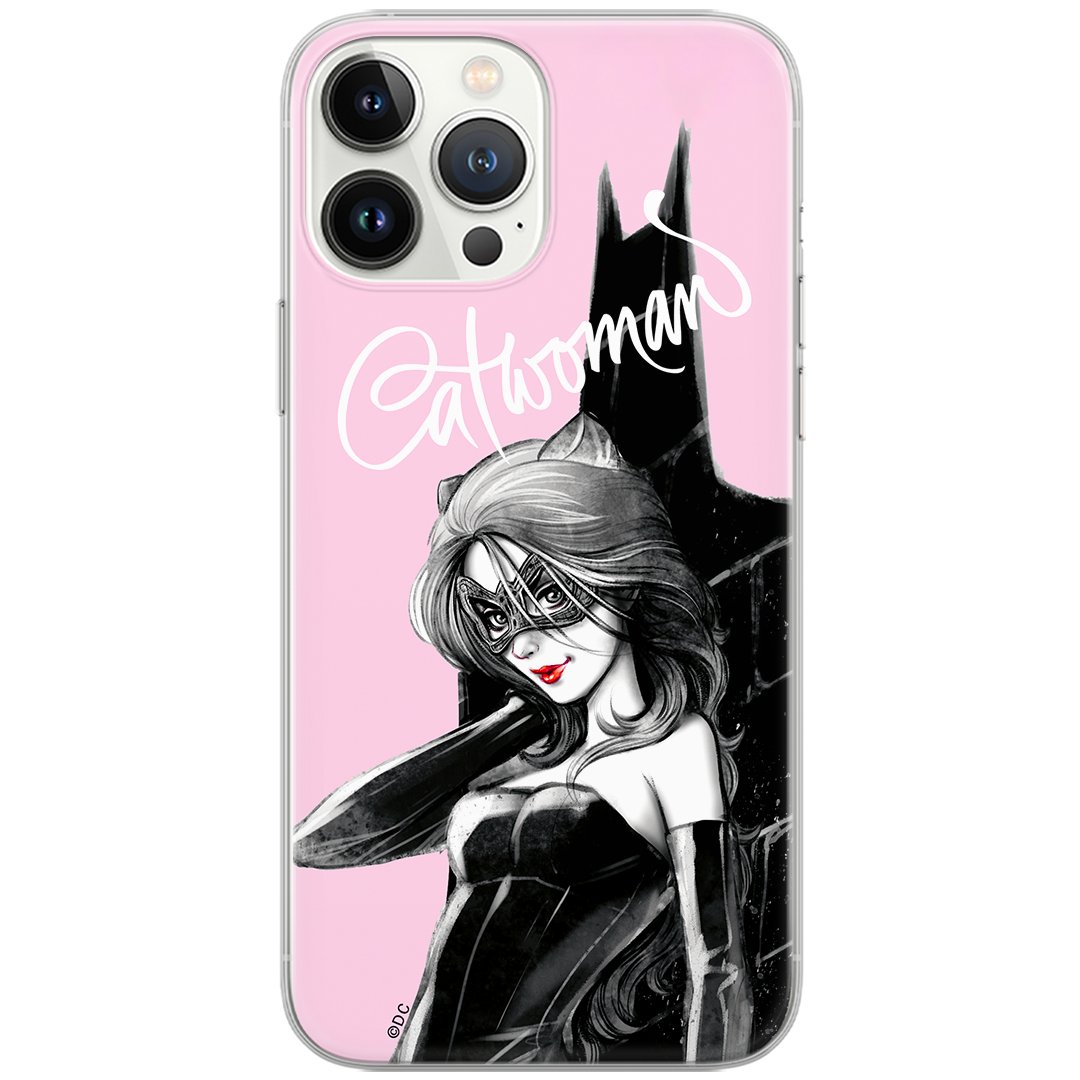 Etui dedykowane do IPHONE 13 wzór:  Catwoman 001 oryginalne i oficjalnie licencjonowane