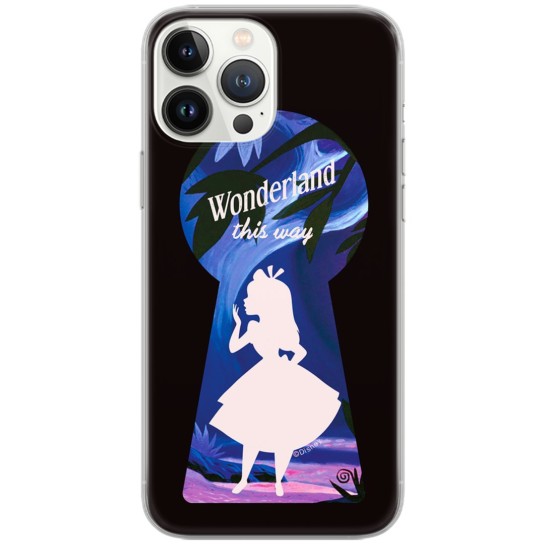 Etui Disney dedykowane do Iphone 14 PRO wzór: Alicja 007 oryginalne i oficjalnie licencjonowane
