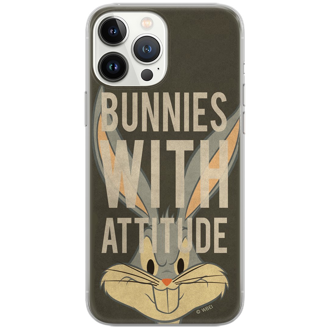 Etui Looney Tunes dedykowane do Iphone 14 wzór: Bugs 007 oryginalne i oficjalnie licencjonowane