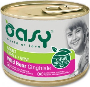 Oasy Protein Adult Small Wild Boar 200g