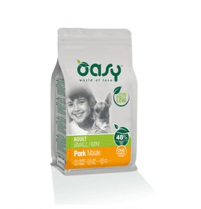 Oasy Adult Small Pork dla psa 800g
